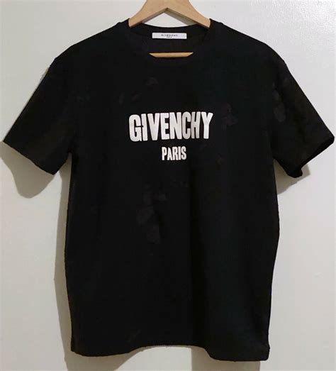 givenchy paris shirt made in china|givenchy distressed t shirt.